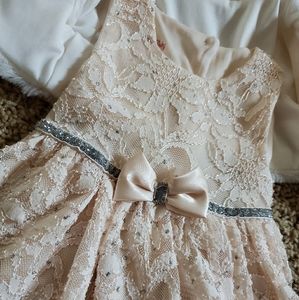Baby Girl Ivory Lace Dress